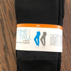 Brand New Plush Lined Leggings